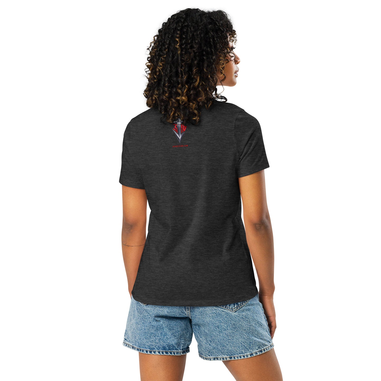 Shirts & Jackets / John 3:16 / J316 Design Women's Relaxed T-Shirt / Steel Logo