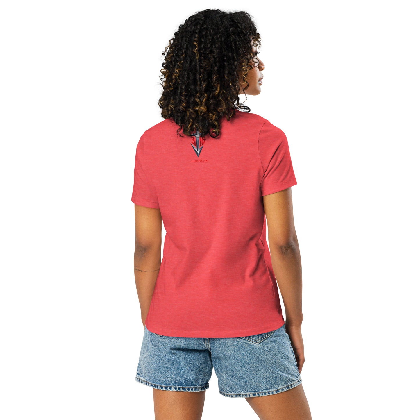 Shirts & Jackets / John 3:16 / J316 Design Women's Relaxed T-Shirt / Steel Logo