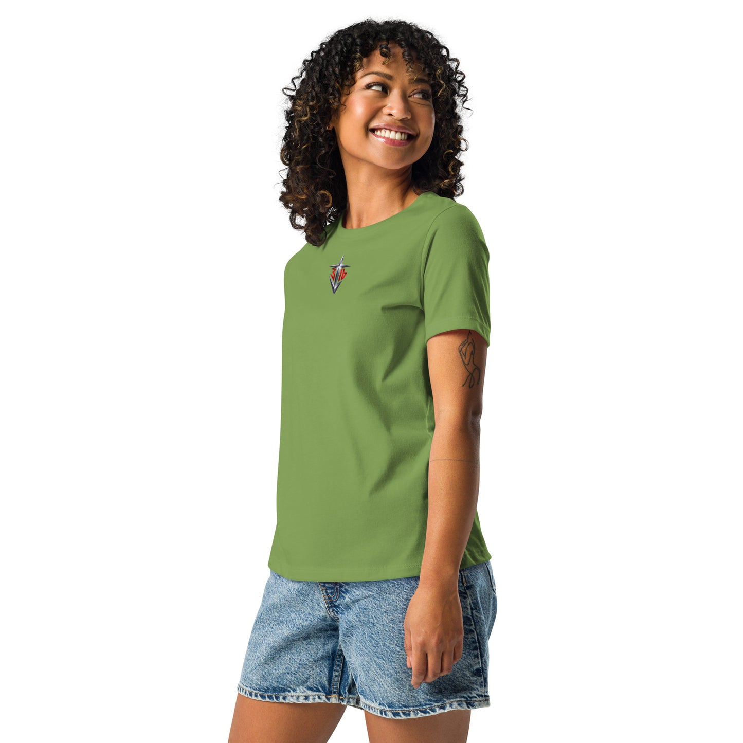Shirts & Jackets / John 3:16 / J316 Design Women's Relaxed T-Shirt / Steel Logo