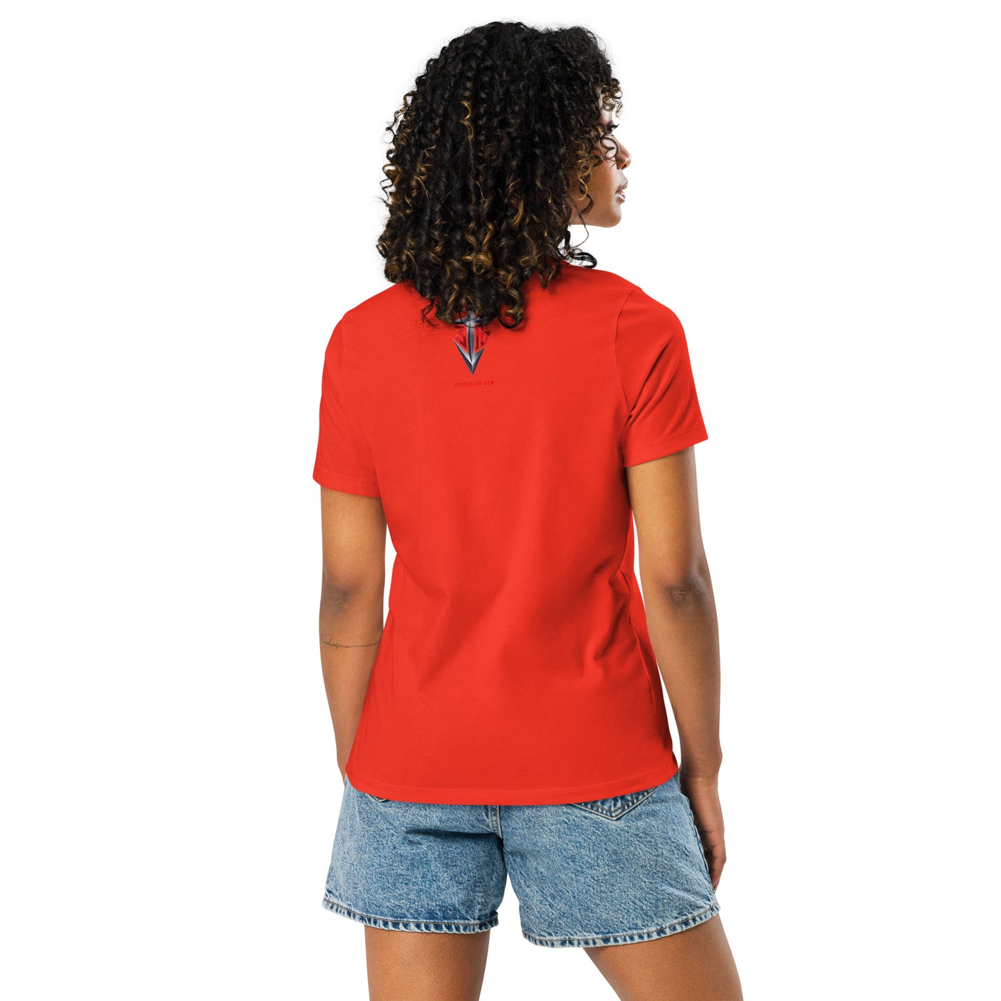 Shirts & Jackets / John 3:16 / J316 Design Women's Relaxed T-Shirt / Steel Logo