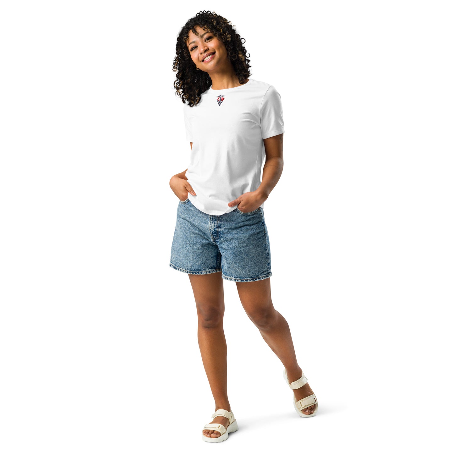 Shirts & Jackets / John 3:16 / J316 Design Women's Relaxed T-Shirt / Steel Logo